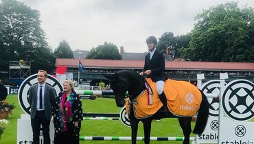 McLain Ward and Noche de Ronda win Thursday's Stablelab Stakes in Dublin
