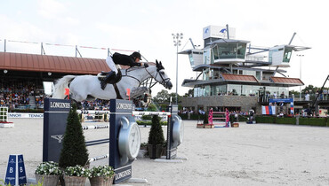 Maikel van der Vleuten and Dana Blue face down the greats to take home win at LGCT Valkenswaard