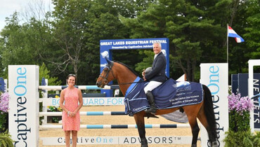 Jim Ifko wins CaptiveOne Advisors Great Lakes Grand Prix to conclude Great Lakes Equestrian Festival