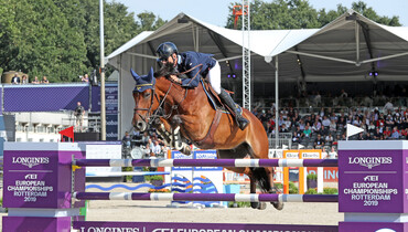 Reigning European Champions Peder Fredricson and H&M All In rule on the opening day in Rotterdam