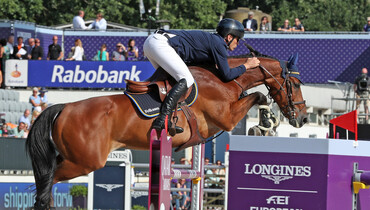 Thrills and spills from the opening round at the Longines FEI European Championships 2019