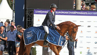 Ben Maher and Explosion W lead the way into the individual final at the Longines FEI European Championships 2019