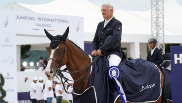 Roger Yves Bost and Sangria du Coty win the CSI4* Grand Prix at Hubside Jumping International Valence