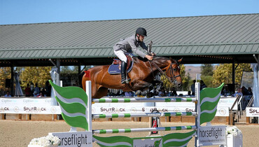 Cook flies home in the $100,000 1.45m FEI Grand Prix presented by Horseflight at Split Rock Jumping Tour's Sonoma International CSI2*