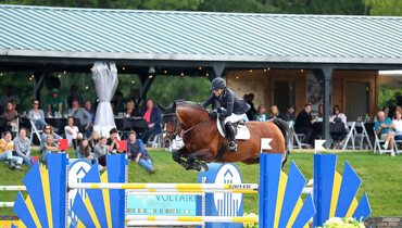 Margie Engle claims the Champion title in the Saugerties $500,000 Grand Prix FEI CSI5*
