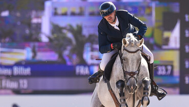 Mathieu Billot on top in Friday’s Grand Prix qualifier at Hubside Jumping