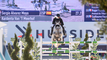 Sergio Alvarez Moya wins Saturday’s biggest class at Hubside Jumping Fall Tour