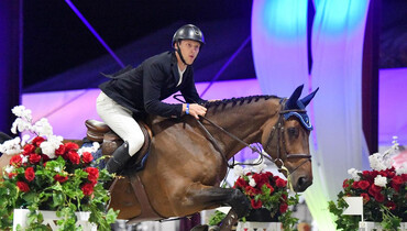 Viggo Björklund blazes to victory aboard Zaloubet at the FEI Welcome Grand Prix at Sacramento International