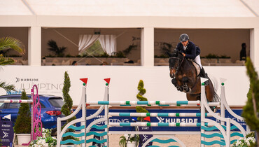 Jean Luc Mourier wins Saturday’s 1.50m at Hubside Fall Tour