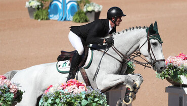 Richie Moloney and Merqusio master the $25,000 American Standard Grand Prix at TIEC