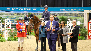 Alex Granato and Carlchen W speed to victory in International Jumper Classic at National Horse Show