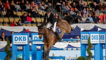 Guido Klatte makes it another German win in the CSI4* Deutschen Kreditbank AG Grand Prix at Munich Indoors