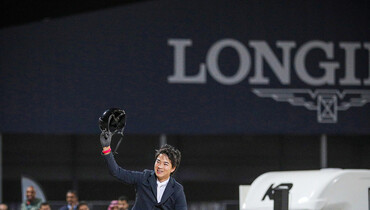 Mike Kawai wins the CSI4*-W Riyadh FEI World Cup presented by Longines