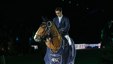 Arnaud Gaublomme wins the CSI2* Grand Prix in Mechelen