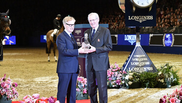 FEI Jumping Director John Roche honoured for his service to the equestrian sports