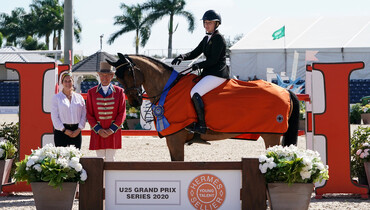 Emily Ward dominates Under 25 competition at 2020 Winter Equestrian Festival