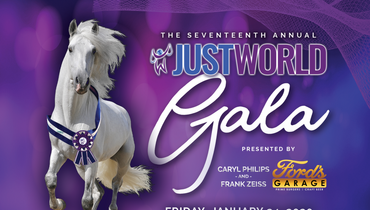 Join hundreds of equestrians in giving back at the seventeenth annual JustWorld Gala