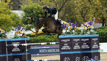 Azcarraga saves best for last in Copa Audi Scappino Longines FEI World Cup™ qualifier