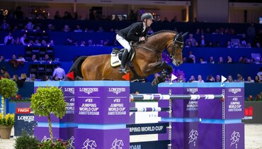 Marcus Ehning and A la Carte NRW win Friday's Telegraaf Prize at CSI5*-W Jumping Amsterdam