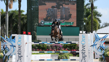 Tiffany Foster rides to victory in CaptiveOne Advisors 1.50m Classic
