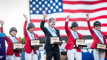 Beezie bags it for USA, but British girls are brilliant