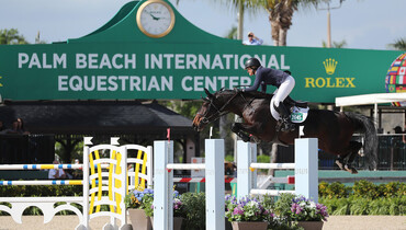 Beezie Madden and Georgina Bloomberg win on opening day of CSI5* competition at WEF