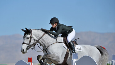 Katelyn Denby Edwards and Escapado S shine in the $10,000 Diamond Welcome CSI3*, sponsored by SmartPak