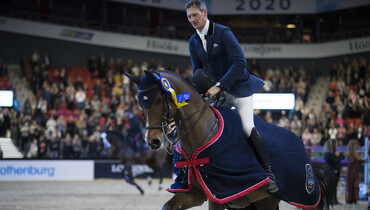 Daniel Deusser and Calisto Blue top the Gothenburg Trophy