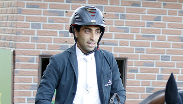 The horses and riders for the CSIO5* President of UAE Showjumping Cup in Abu Dhabi