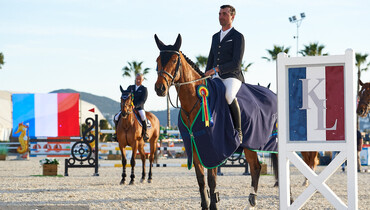 Denerys du Montceau, Otello de Kalvarie and Zucchero best in the Kingsland Young Horse Finals at Spring MET II 2020