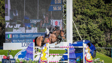 A well deserved round of applause for Dermott Lennon at the Sunshine Tour