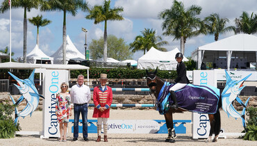 Natalie Dean and Ceitasi win $37,000 CaptiveOne Advisors 1.50m Jumper Series final to conclude WEF 2020