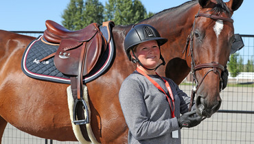 Stephanie Holmén: “Education, motivation and variation are the most important elements when working with young horses”