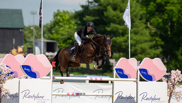 Nicole Shahinian-Simpson wins $37,000 Restylane® 1.45m FEI Welcome at Split Rock Jumping Tour’s Lexington International