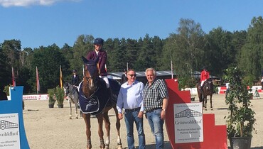 Alexa Stais and Quintato to the top in the CSI2* Grand Prix in Luhmühlen