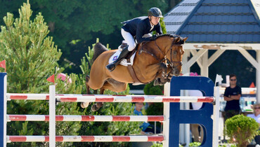 Simon Morssinkhof wins the CSI2* Grand Prix at the Baltica Tour