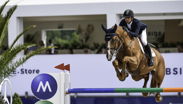 Marlon Modolo Zanotelli and VDL Edgar M top Friday's feature class at Hubside Jumping Grimaud