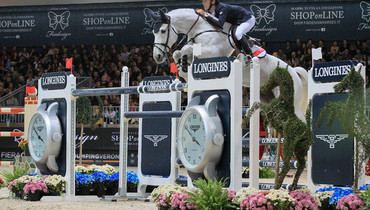 Bertram Allen in a class of his own in the Longines FEI World Cup in Verona