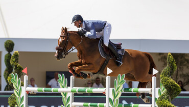 Julien Epaillard and Usual Suspect d'Auge fastest at Hubside Jumping Grimaud