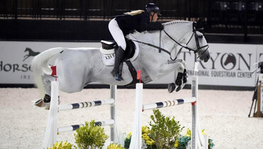 Kristen VanderVeen and Bull Run’s Faustino De Tili jump to $73,000 JTWG, Inc. Grand Prix CSI2* win