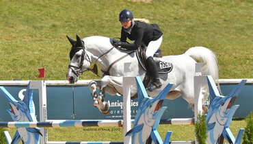 Kristen Vanderveen finishes one-two ahead of large field in $36,600 Welcome Stake CSI3*