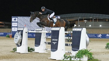 Rolf-Göran Bengtsson and Casall Ask win the Longines Global Champions Tour Grand Prix in Doha