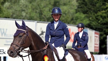 Saturday's CSI2* Grand Prix winners