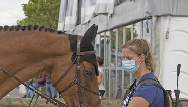 FEI “strongly recommends” use of face masks at their events