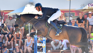 Alain Jufer to the top at CSI3*-W Budapest