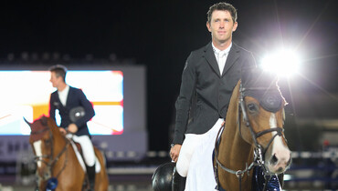Scott Brash finishes ahead of Edward Levy in the Hubside Jumping de Grimaud’s CSI4* Grand Prix