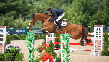 McLain Ward and Contagious claim $36,600 MMG Welcome Stake CSI3* in Traverse City debut