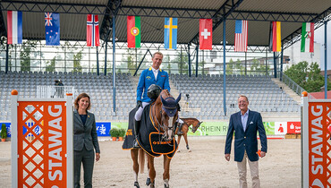 Double German in the STAWAG Prize at Aachen International Jumping