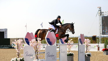 Mark Kinsella wins the $50,000 Restylane® Grand Prix at Split Rock Jumping Tour’s Sonoma International