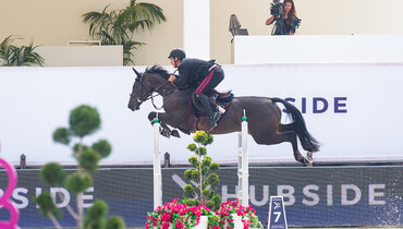 Emanuele Gaudiano and Carlotta do it again at Hubside Jumping